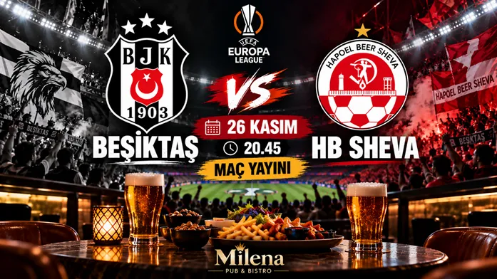 Beşiktaş - Hapoel Beer Sheva I Milena Pub küçük resim
