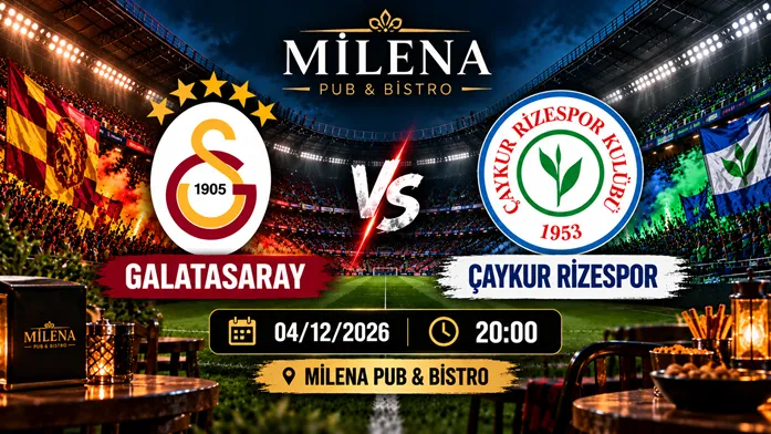 Galatasaray - Çaykur Rizespor I Milena Pub card
