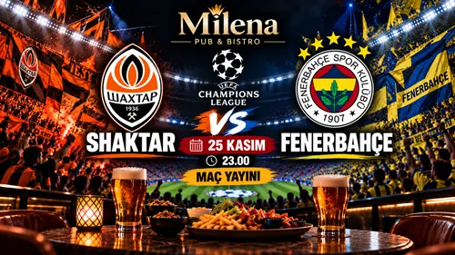 Shakhtar Donetsk - Fenerbahçe I Milena Pub küçük resim