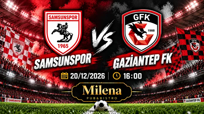 Samsunspor -  Gaziantep FK I Milena Pub küçük resim