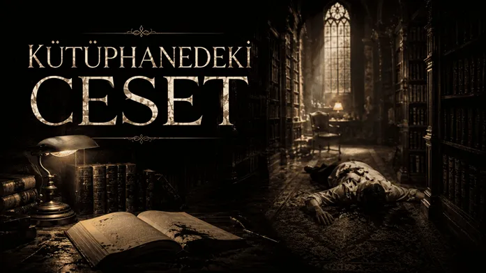 Kütüphanedeki Ceset card