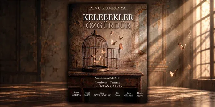Kelebekler Özgürdür card