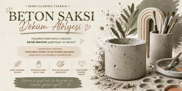 Beton Saksı Döküm Atölyesi card